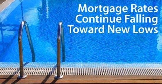 Mortgage rates making new lows on China, Greece, Jobs, the NYSE outage, and more
