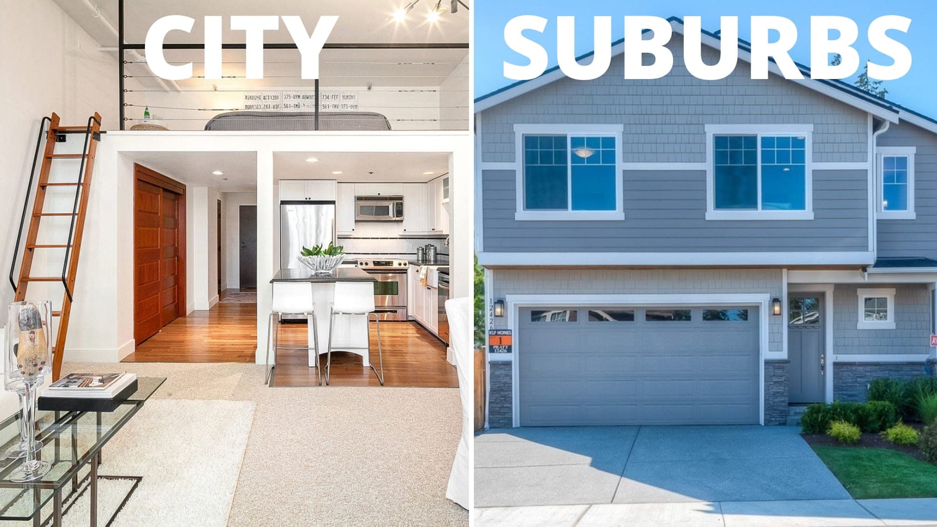 What a 500k budget gets you in the city vs suburbs