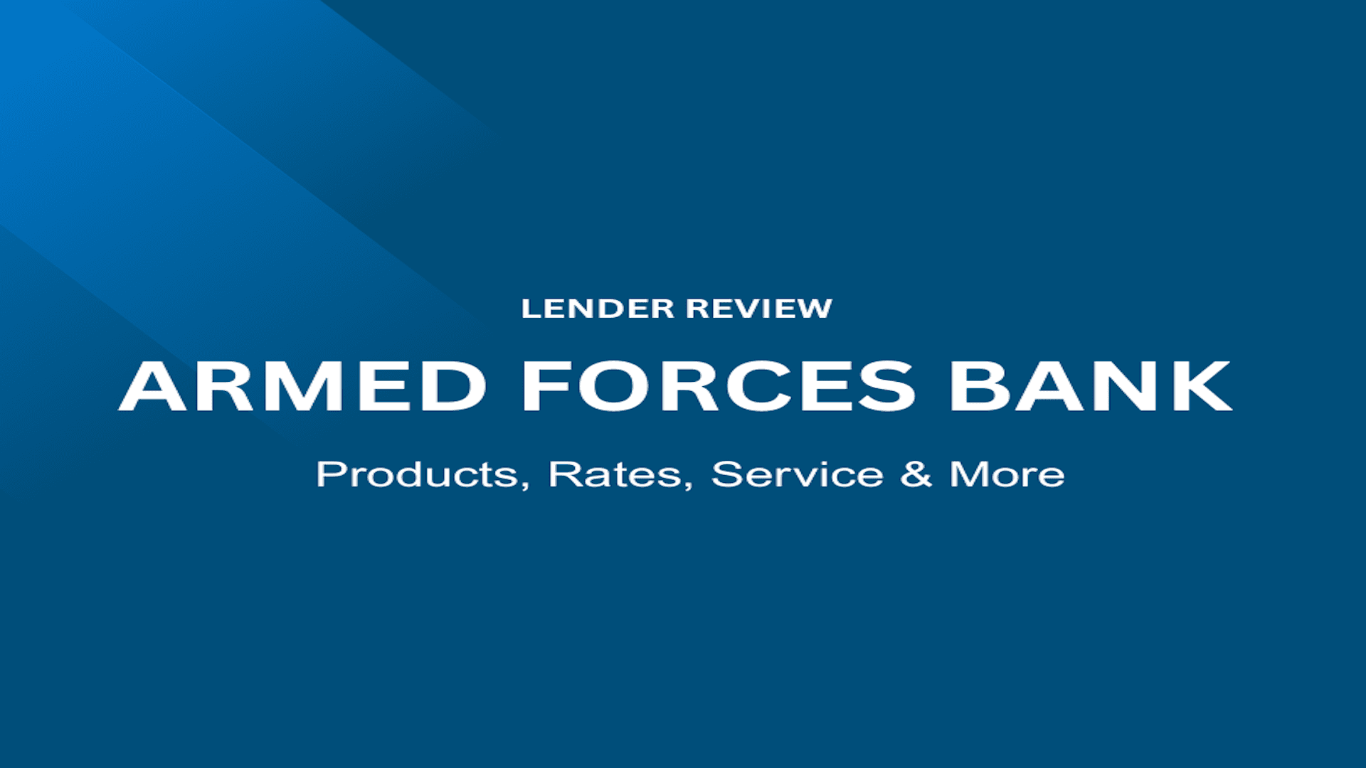 armed forces bank review