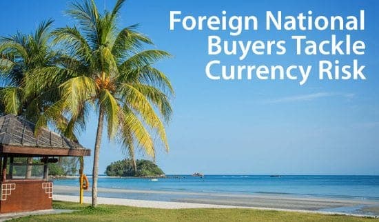 Foreign National buyers of real estate account for 7% of the U.S. market