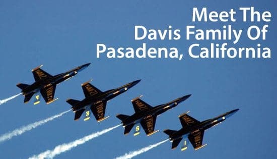 Meet the Davis Family, VA homeowners in Pasadena, California
